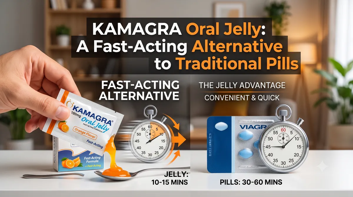 Kamagra Oral Jelly: A Fast-Acting Alternative to Traditional Pills 8 Kamagra Oral Jelly- A Fast-Acting Alternative to Traditional Pills