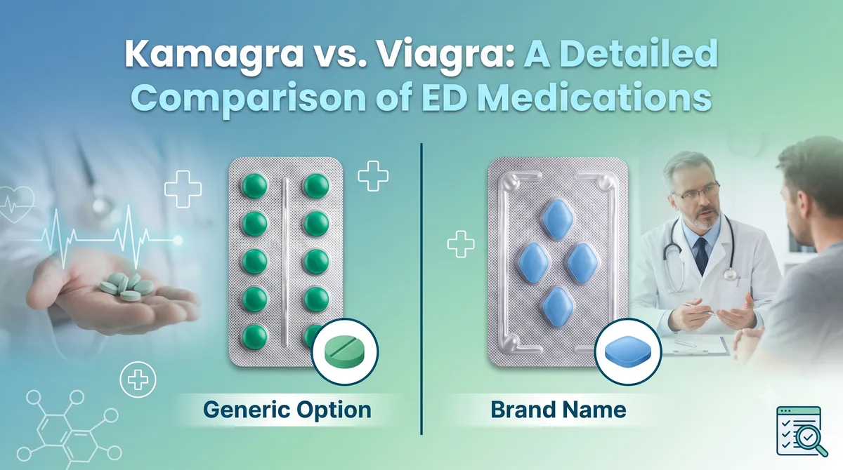Kamagra vs. Viagra: A Detailed Comparison of ED Medications 10 Kamagra vs. Viagra- A Detailed Comparison of ED Medications
